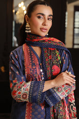 Asim Jofa Prints Unstitched 3 Piece Digital Lawn Vol-06 Suit-AJUN-07