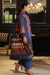 Asim Jofa Prints Unstitched 3 Piece Digital Lawn Vol-06 Suit-AJUN-07
