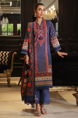 Asim Jofa Prints Unstitched 3 Piece Digital Lawn Vol-06 Suit-AJUN-07