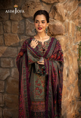 Asim Jofa Unstitched 3 Piece Winter Suit-AJUW-17