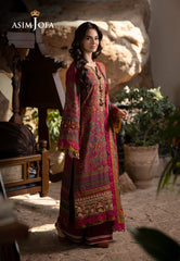 Asim Jofa Unstitched 3 Piece Winter Suit-AJUW-18