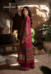 Asim Jofa Unstitched 3 Piece Winter Suit-AJUW-18