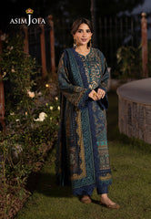 Asim Jofa Unstitched 3 Piece Winter Suit-AJUW-20