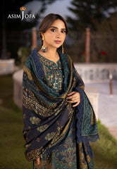Asim Jofa Unstitched 3 Piece Winter Suit-AJUW-20
