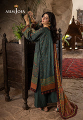 Asim Jofa Unstitched 3 Piece Winter Suit-AJUW-21