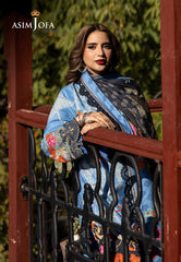 Asim Jofa Unstitched 3 Piece Winter Suit-AJUW-25