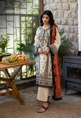 Asim Jofa Unstitched 3 Piece Winter Suit-AJUW-26
