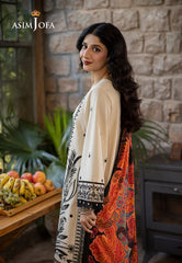 Asim Jofa Unstitched 3 Piece Winter Suit-AJUW-26