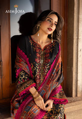 Asim Jofa Unstitched 3 Piece Winter Suit-AJUW-28