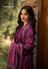 Asim Jofa Unstitched 3 Piece Winter Suit-AJUW-29