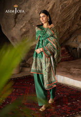 Asim Jofa Unstitched 3 Piece Winter Suit-AJUW-32