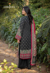 Asim Jofa Unstitched 3 Piece Winter Suit-AJUW-40