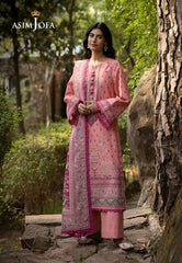 Asim Jofa Unstitched 3 Piece Winter Suit-AJUW-41
