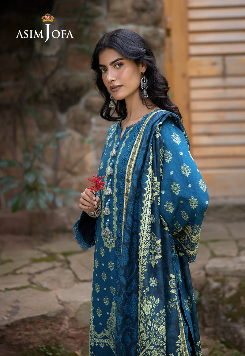 Asim Jofa Unstitched 3 Piece Winter Collection'2024-AJUW-50