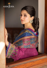 Asim Jofa Unstitched 3 Piece Winter Suit-AJUW-51