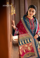 Asim Jofa Unstitched 3 Piece Winter Suit-AJUW-53