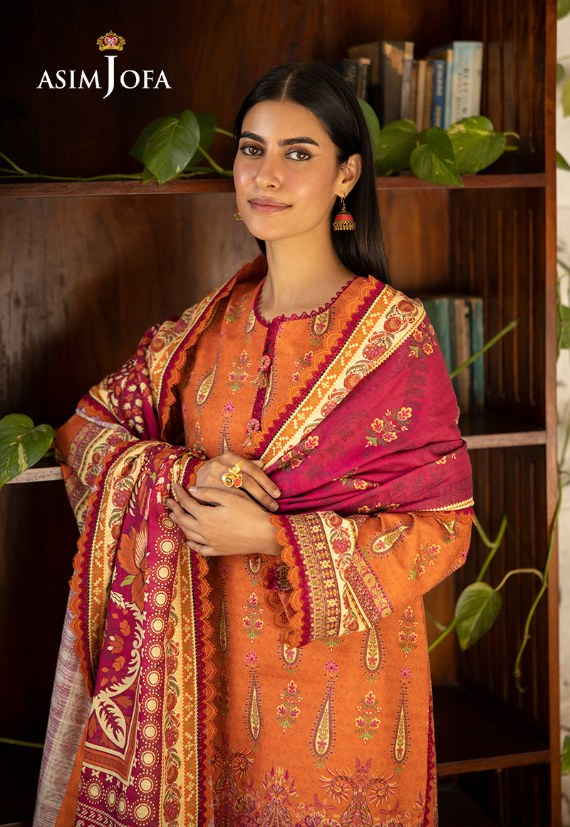 Asim Jofa Unstitched 3 Piece Winter Collection'2024-AJUW-54