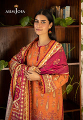 Asim Jofa Unstitched 3 Piece Winter Collection'2024-AJUW-54