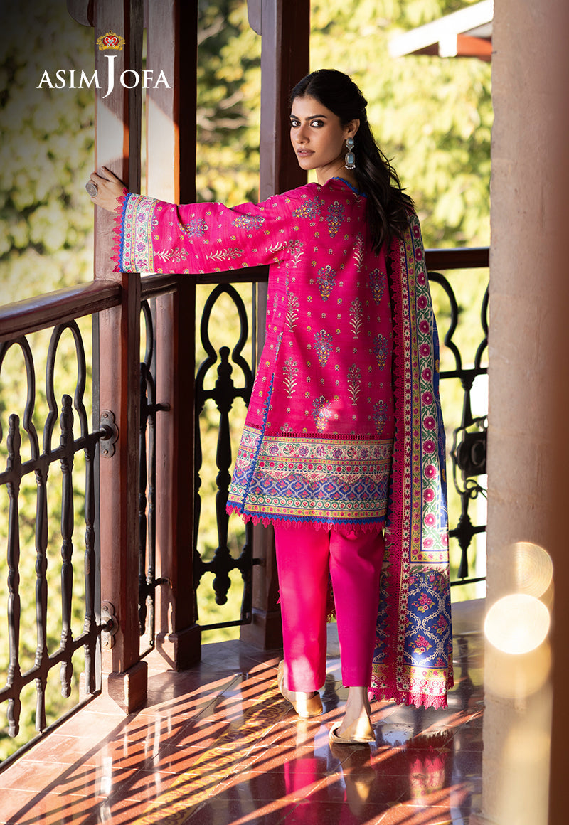 Asim Jofa Unstitched 3 Piece Winter Collection'2024-AJUW-55