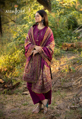 Asim Jofa Unstitched 3 Piece Winter Suit-AJUW-58