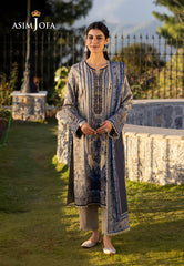 Asim Jofa Unstitched 3 Piece Winter Suit-AJUW-61