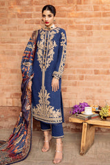 Asra by Asim Jofa Unstitched 3 Piece Printed Shawl Suit-AJW-13