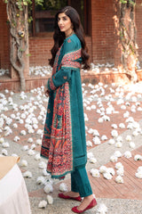 Asra by Asim Jofa Unstitched 3 Piece Printed Shawl Suit-AJW-15