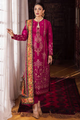 Asra by Asim Jofa Unstitched 3 Piece Printed Shawl Suit-AJW-18