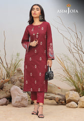 Asim Jofa Wardrobe Solution '23 Ajws-03 (1-Pc) Embroidered Self Jacquard 1 Pc