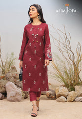 Asim Jofa Wardrobe Solution '23 Ajws-03 (1-Pc) Embroidered Self Jacquard 1 Pc