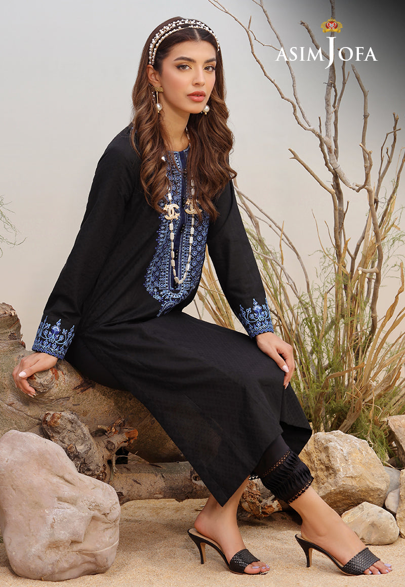 Asim Jofa Wardrobe Solution '23 Ajws-05 (1-Pc) Embroidered Self Jacquard 1 Pc