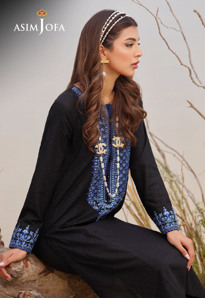 Asim Jofa Wardrobe Solution '23 Ajws-05 (1-Pc) Embroidered Self Jacquard 1 Pc