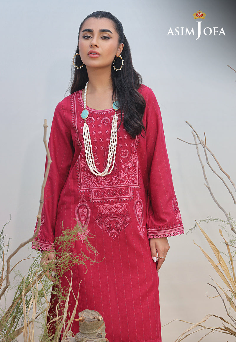 Asim Jofa Wardrobe Solution '23 Ajws-12 (1-Pc) Embroidered Self Jacquard 1 Pc