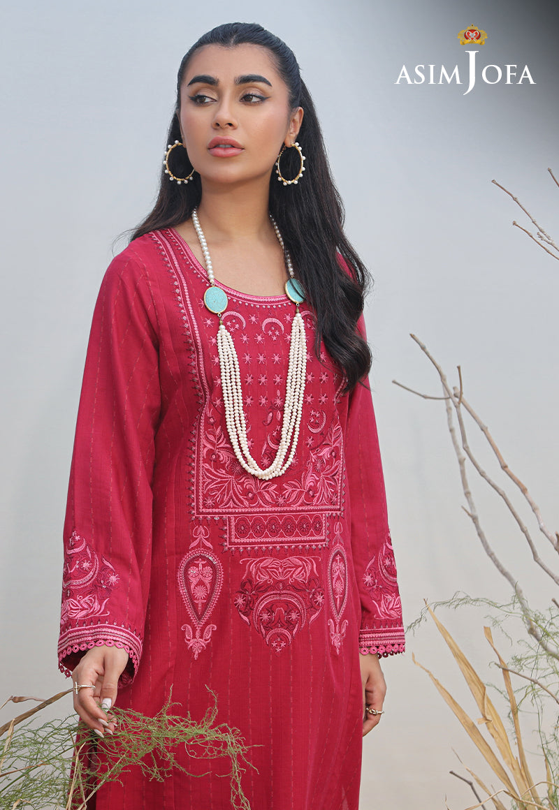 Asim Jofa Wardrobe Solution '23 Ajws-12 (1-Pc) Embroidered Self Jacquard 1 Pc