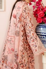 Malina By Afrozeh Unstitched 3 Piece Emb Digital Printed Lawn Suit-AL-02-Calen
