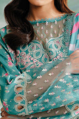 Afrozeh The Floral Charm Unstitched 3 Piece Lawn Collection'2024-AL-02-Erasmus