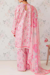 Afrozeh The Floral Charm Unstitched 3 Piece Lawn Collection'2024-AL-04-Begonia