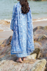 Summer Together By Afrozeh Unstitched 3 Piece Lawnkari Vol-02 Suit-AL-04-Zale