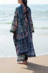 Summer Together By Afrozeh Unstitched 3 Piece Lawnkari Vol-02 Suit-AL-06-Clover