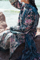 Summer Together By Afrozeh Unstitched 3 Piece Lawnkari Vol-02 Suit-AL-06-Clover