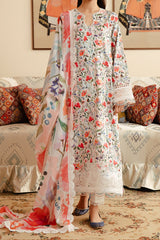 Malina By Afrozeh Unstitched 3 Piece Emb Digital Printed Lawn Suit-AL-06-Elira