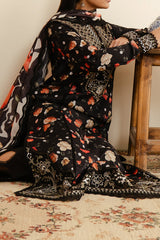 Malina By Afrozeh Unstitched 3 Piece Emb Digital Printed Lawn Suit-AL-07-Valeria