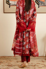 Malina By Afrozeh Unstitched 3 Piece Emb Digital Printed Lawn Suit-AL-08-Karis