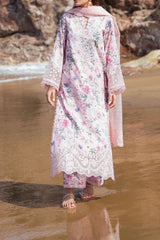 Summer Together By Afrozeh Unstitched 3 Piece Lawnkari Vol-02 Suit-AL-08-Lily