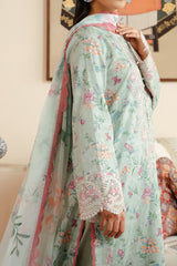 Malina By Afrozeh Unstitched 3 Piece Emb Digital Printed Lawn Suit-AL-09-Aruna