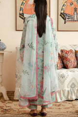 Malina By Afrozeh Unstitched 3 Piece Emb Digital Printed Lawn Suit-AL-09-Aruna
