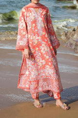Summer Together By Afrozeh Unstitched 3 Piece Lawnkari Vol-02 Suit-AL-09-Jasmine