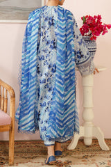 Malina By Afrozeh Unstitched 3 Piece Emb Digital Printed Lawn Suit-AL-10-Merial