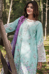 The Silent Pine Tale | Afsanah By Ramsha Unstitched 3 Piece Summer Suit-AL-105