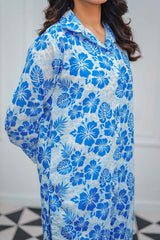 Suitsu Stitched Co Ords Collection-Blue Serenity